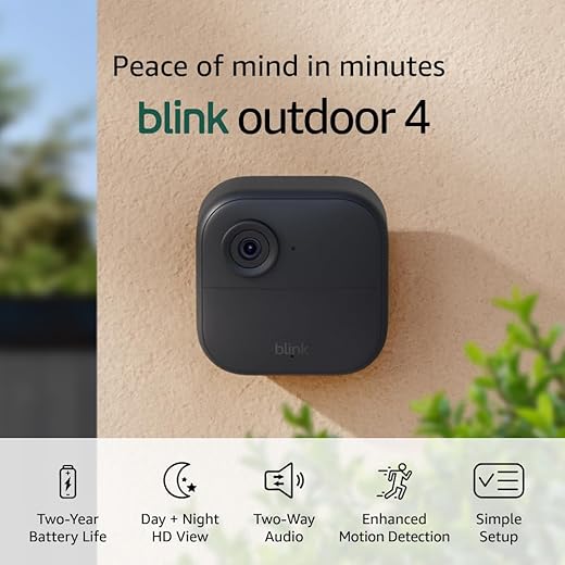 Blink Outdoor 4 - 2 Camera System: Ultimate Home Security Solution