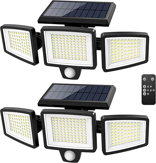 outdoor lighting Tuffenough Solar Lights vs. Onforu 60W Flood Lights: Clash!